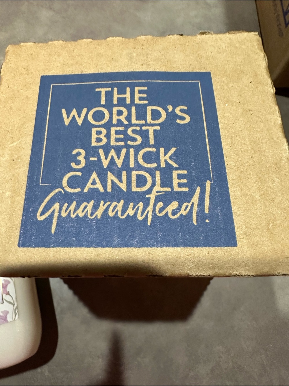 Bath & Body Works 3-Wick Candle Box apple pumpkin